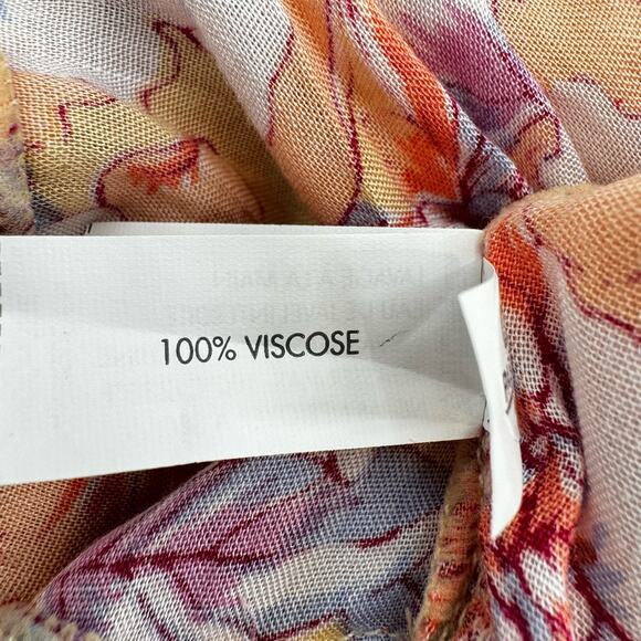 Poupette St Barth Soledad Off The Shoulder Floral Mini Dress Medium NWT - Picture 10 of 10